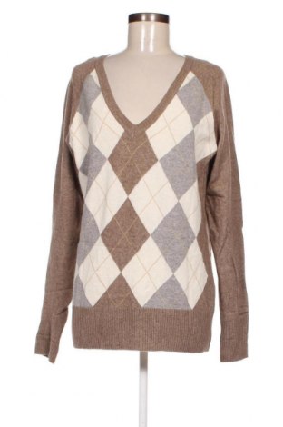 Γυναικείο πουλόβερ H&M L.O.G.G., Μέγεθος XL, Χρώμα Καφέ, Τιμή 11,12 €
