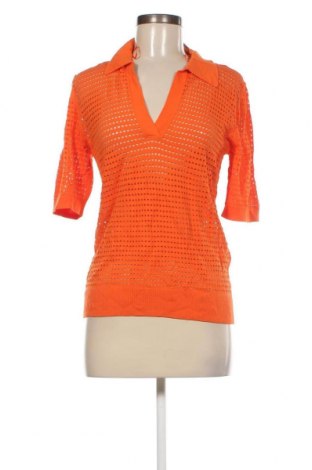Дамски пуловер Hallhuber, Размер L, Цвят Оранжев, Цена 9,30 лв.