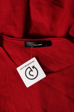 Damenpullover Hallhuber, Größe L, Farbe Rot, Preis 20,71 €