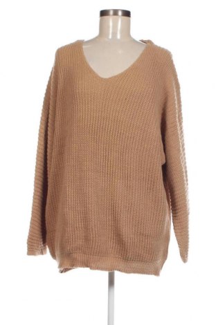 Дамски пуловер Happines, Размер L, Цвят Кафяв, Цена 27,60 лв.