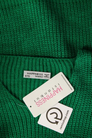 Дамски пуловер Happines, Размер L, Цвят Зелен, Цена 33,81 лв.