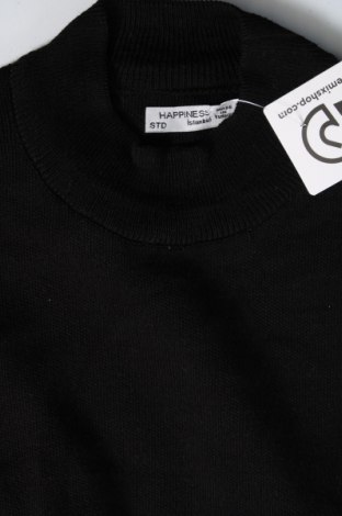 Дамски пуловер Happiness Istanbul, Размер XXL, Цвят Черен, Цена 11,60 лв.