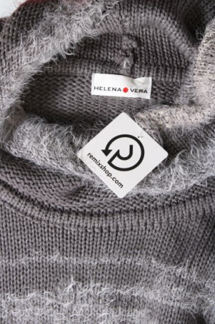Дамски пуловер Helena Vera, Размер XL, Цвят Сив, Цена 16,40 лв.