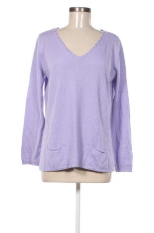 Дамски пуловер Helena Vera, Размер L, Цвят Лилав, Цена 16,40 лв.