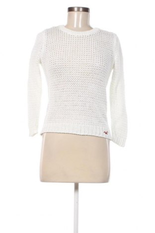 Γυναικείο πουλόβερ Hollister, Μέγεθος M, Χρώμα Λευκό, Τιμή 11,67 €