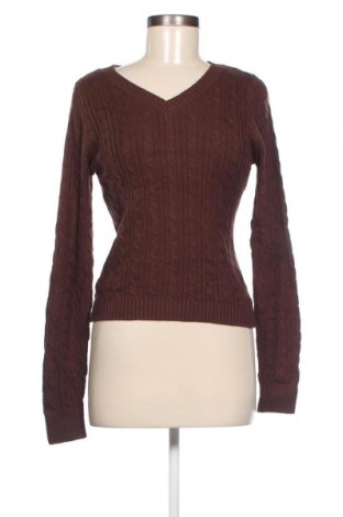 Дамски пуловер Hollister, Размер S, Цвят Кафяв, Цена 21,32 лв.