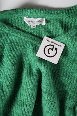 Дамски пуловер In April 1986, Размер M, Цвят Зелен, Цена 13,53 лв.