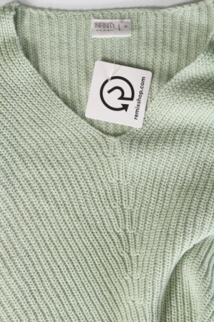 Γυναικείο πουλόβερ Infinity Woman, Μέγεθος M, Χρώμα Πράσινο, Τιμή 7,36 €