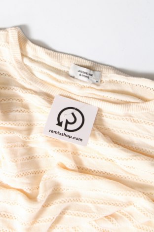 Дамски пуловер Jacqueline De Yong, Размер M, Цвят Бежов, Цена 7,54 лв.