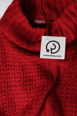 Дамски пуловер Janina, Размер M, Цвят Червен, Цена 11,60 лв.
