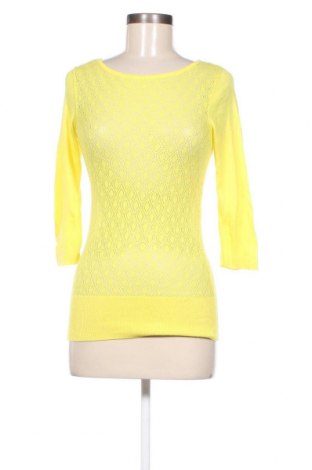 Γυναικείο πουλόβερ Jbc, Μέγεθος XS, Χρώμα Κίτρινο, Τιμή 2,69 €