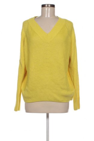 Дамски пуловер Jean Pascale, Размер S, Цвят Жълт, Цена 11,02 лв.