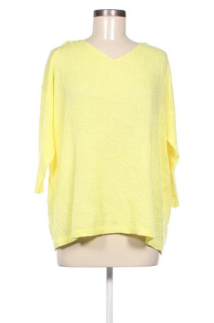 Γυναικείο πουλόβερ Jean Pascale, Μέγεθος L, Χρώμα Κίτρινο, Τιμή 4,66 €