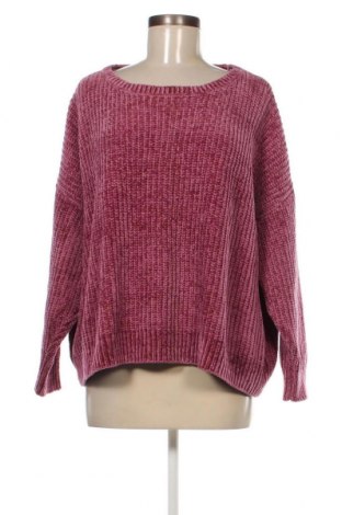 Дамски пуловер Jean Pascale, Размер L, Цвят Розов, Цена 7,54 лв.