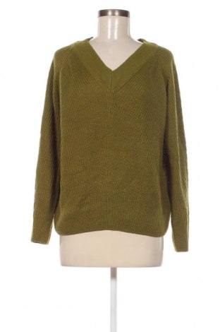 Дамски пуловер Jean Pascale, Размер M, Цвят Зелен, Цена 7,54 лв.