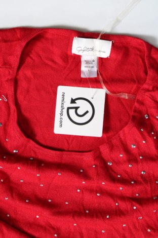 Γυναικείο πουλόβερ Jessica Simpson, Μέγεθος L, Χρώμα Κόκκινο, Τιμή 6,59 €