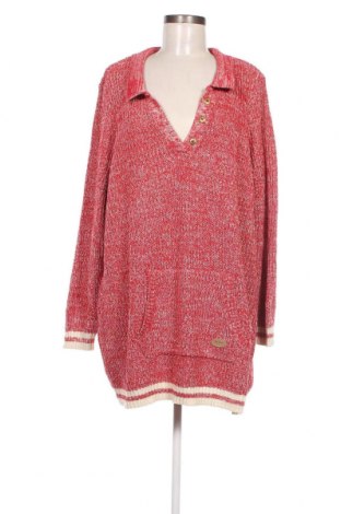 Γυναικείο πουλόβερ John Baner, Μέγεθος XXL, Χρώμα Κόκκινο, Τιμή 12,56 €