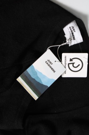 Γυναικείο πουλόβερ Just Cashmere, Μέγεθος M, Χρώμα Μαύρο, Τιμή 63,09 €