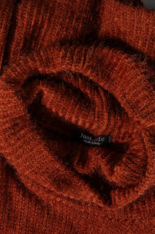 Γυναικείο πουλόβερ Just Me, Μέγεθος M, Χρώμα Καφέ, Τιμή 4,66 €