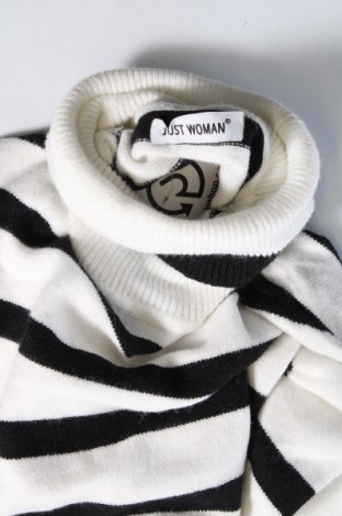 Γυναικείο πουλόβερ Just Woman, Μέγεθος L, Χρώμα Λευκό, Τιμή 7,18 €