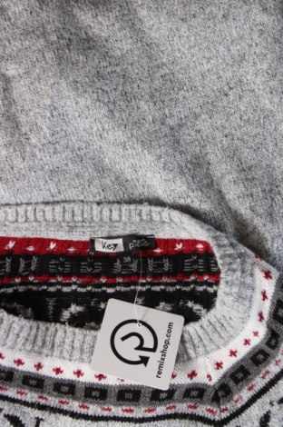 Дамски пуловер Key, Размер M, Цвят Сив, Цена 12,04 лв.
