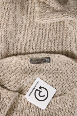 Дамски пуловер Key Largo, Размер XS, Цвят Бежов, Цена 16,40 лв.