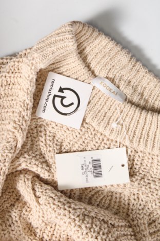 Γυναικείο πουλόβερ Kookai, Μέγεθος L, Χρώμα  Μπέζ, Τιμή 72,16 €