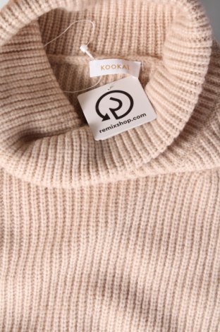 Γυναικείο πουλόβερ Kookai, Μέγεθος M, Χρώμα  Μπέζ, Τιμή 34,64 €