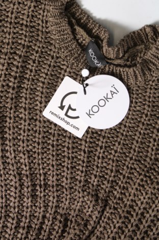Дамски пуловер Kookai, Размер S, Цвят Зелен, Цена 56,00 лв.