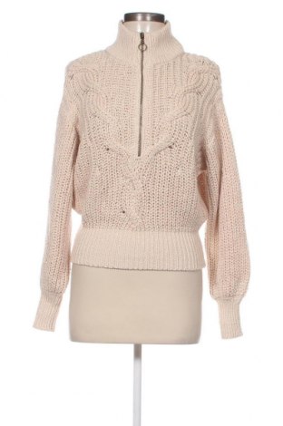 Дамски пуловер Kookai, Размер XXS, Цвят Бежов, Цена 86,80 лв.