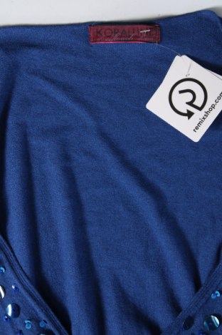 Γυναικείο πουλόβερ Koralline, Μέγεθος S, Χρώμα Μπλέ, Τιμή 14,26 €