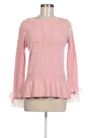 Γυναικείο πουλόβερ Laetitia Mem, Μέγεθος M, Χρώμα Ρόζ , Τιμή 9,33 €