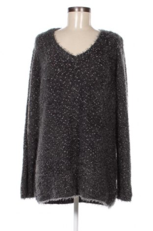 Γυναικείο πουλόβερ Laura Di Sarpi, Μέγεθος XXL, Χρώμα Γκρί, Τιμή 11,66 €