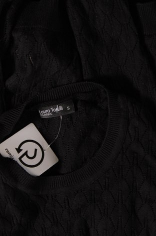 Дамски пуловер Laura Torelli, Размер S, Цвят Черен, Цена 11,31 лв.