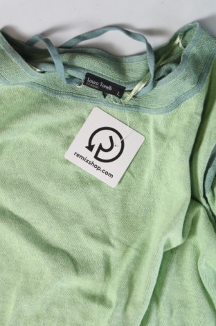 Γυναικείο πουλόβερ Laura Torelli, Μέγεθος L, Χρώμα Πράσινο, Τιμή 7,00 €
