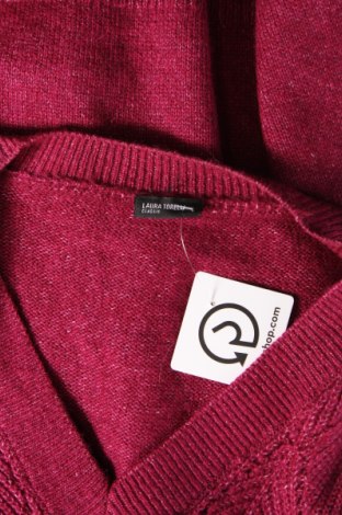 Γυναικείο πουλόβερ Laura Torelli, Μέγεθος L, Χρώμα Ρόζ , Τιμή 2,69 €