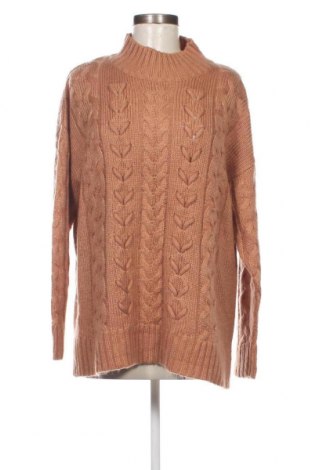 Дамски пуловер Laura Torelli, Размер L, Цвят Бежов, Цена 12,47 лв.