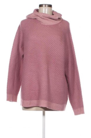 Дамски пуловер Laura Torelli, Размер L, Цвят Розов, Цена 7,54 лв.