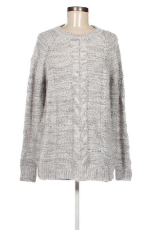 Дамски пуловер Laura Torelli, Размер L, Цвят Сив, Цена 11,60 лв.