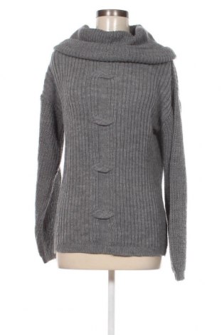 Damenpullover Laura Torelli, Größe S, Farbe Grau, Preis 11,99 €