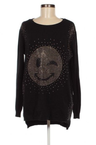 Γυναικείο πουλόβερ Lazy Girl, Μέγεθος L, Χρώμα Μαύρο, Τιμή 6,93 €