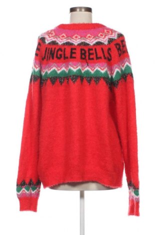 Дамски пуловер Lindex, Размер XXL, Цвят Червен, Цена 9,57 лв.