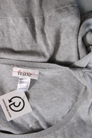 Дамски пуловер Linea Tesini, Размер L, Цвят Сив, Цена 13,53 лв.