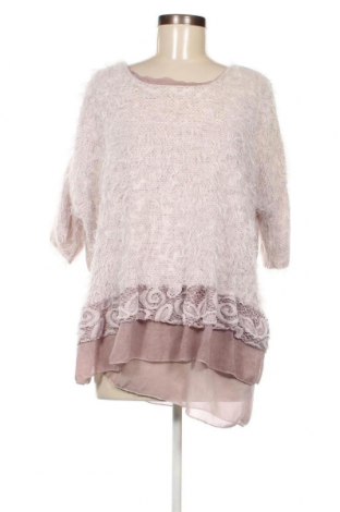 Γυναικείο πουλόβερ Lisa Tossa, Μέγεθος S, Χρώμα Ρόζ , Τιμή 3,80 €