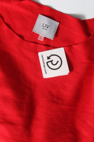 Γυναικείο πουλόβερ Liv, Μέγεθος L, Χρώμα Κόκκινο, Τιμή 5,92 €