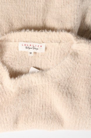 Γυναικείο πουλόβερ Lola Liza, Μέγεθος M, Χρώμα  Μπέζ, Τιμή 8,37 €