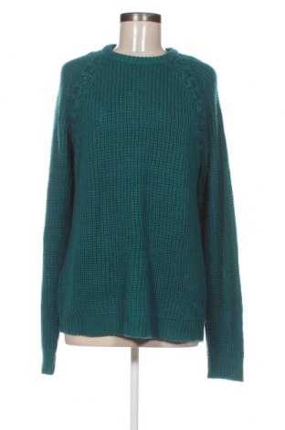Γυναικείο πουλόβερ Lwie, Μέγεθος 3XL, Χρώμα Πράσινο, Τιμή 14,35 €
