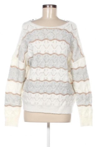 Дамски пуловер M & G, Размер M, Цвят Бял, Цена 23,14 лв.