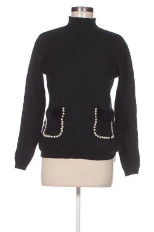 Дамски пуловер M&V, Размер L, Цвят Черен, Цена 9,57 лв.