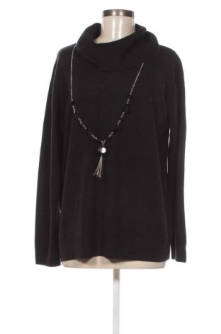 Γυναικείο πουλόβερ Malva, Μέγεθος XL, Χρώμα Μαύρο, Τιμή 11,12 €